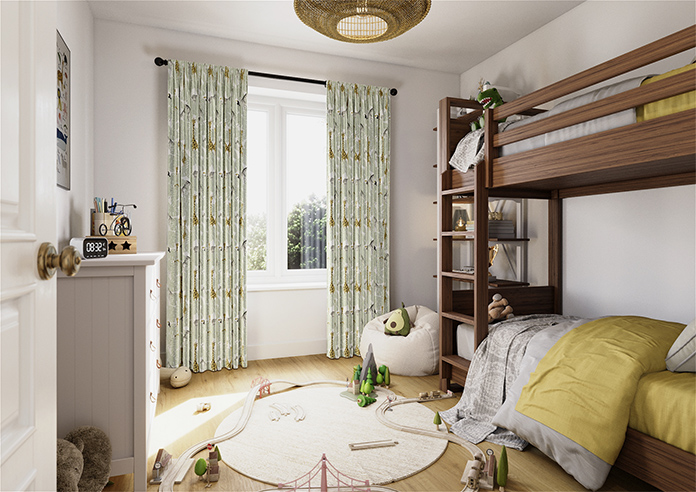 Wild Thing, Sage - Made to Measure Curtains - Image 7